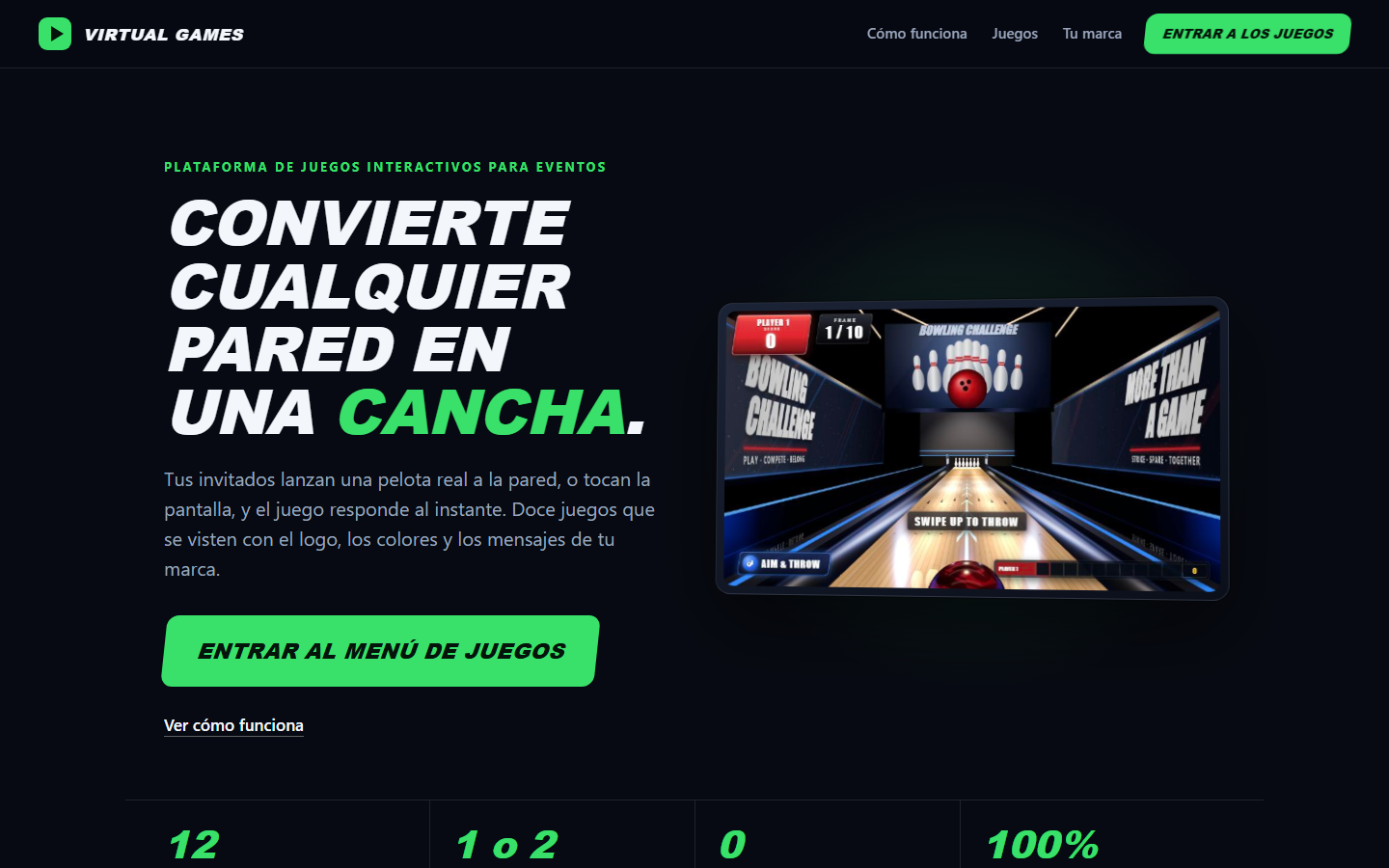 Interactive Games Platform screenshot